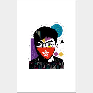 Joshua Wong Demosisto Posters and Art